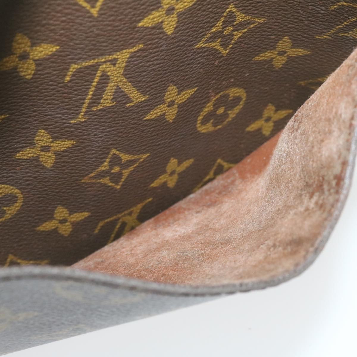 LOUIS VUITTON Monogram Saint Cloud GM Shoulder Bag M51242 LV yk1318