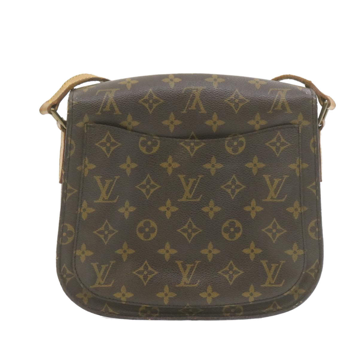 LOUIS VUITTON Monogram Saint Cloud GM Shoulder Bag M51242 LV yk1318
