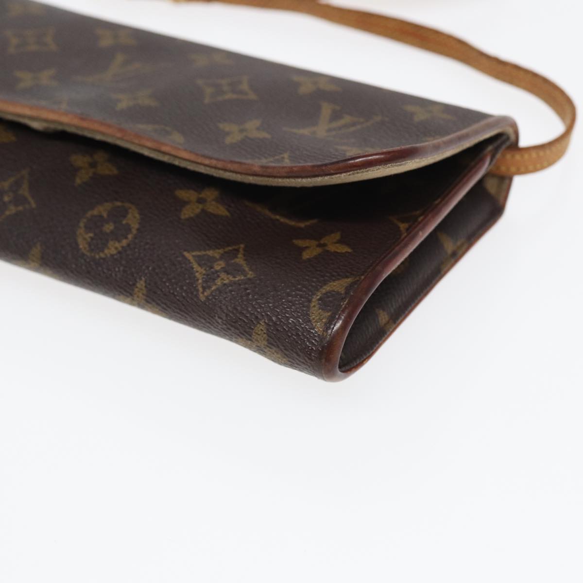 LOUIS VUITTON Monogram Pochette Twin GM Shoulder Bag M51852 LV yk13390