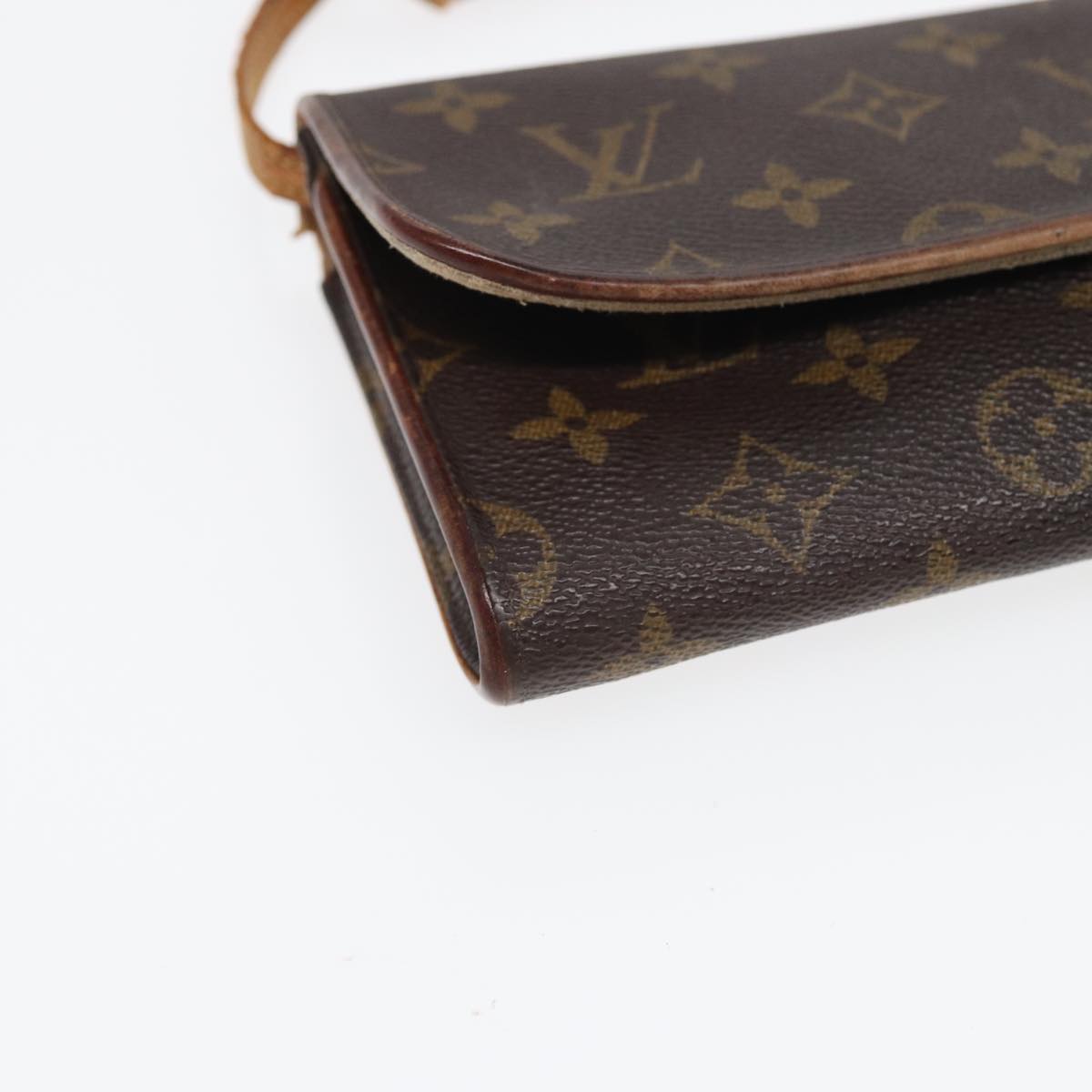 LOUIS VUITTON Monogram Pochette Twin GM Shoulder Bag M51852 LV yk13390
