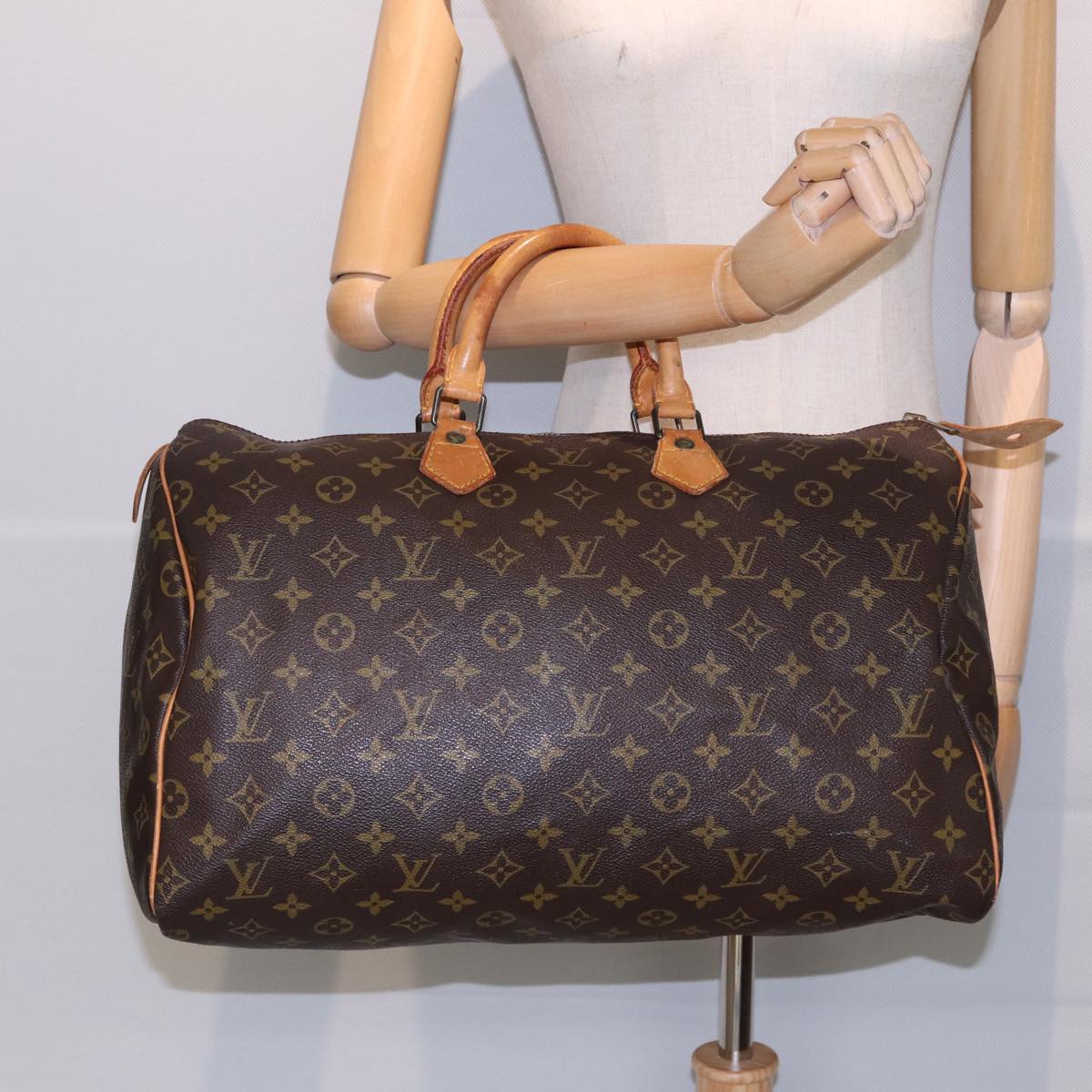 LOUIS VUITTON Monogram Speedy 40 Hand Bag M41522 LV yk13431