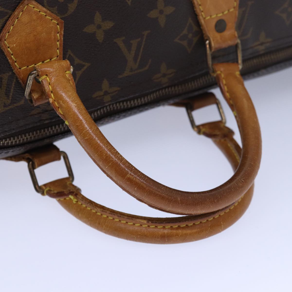 LOUIS VUITTON Monogram Speedy 40 Hand Bag M41522 LV yk13434