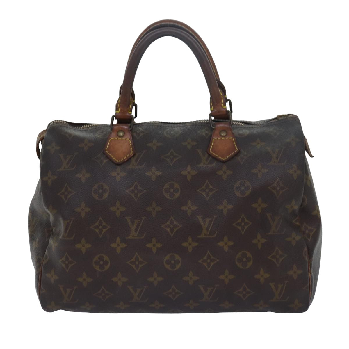 LOUIS VUITTON Monogram Speedy 30 Hand Bag M41526 LV yk13439
