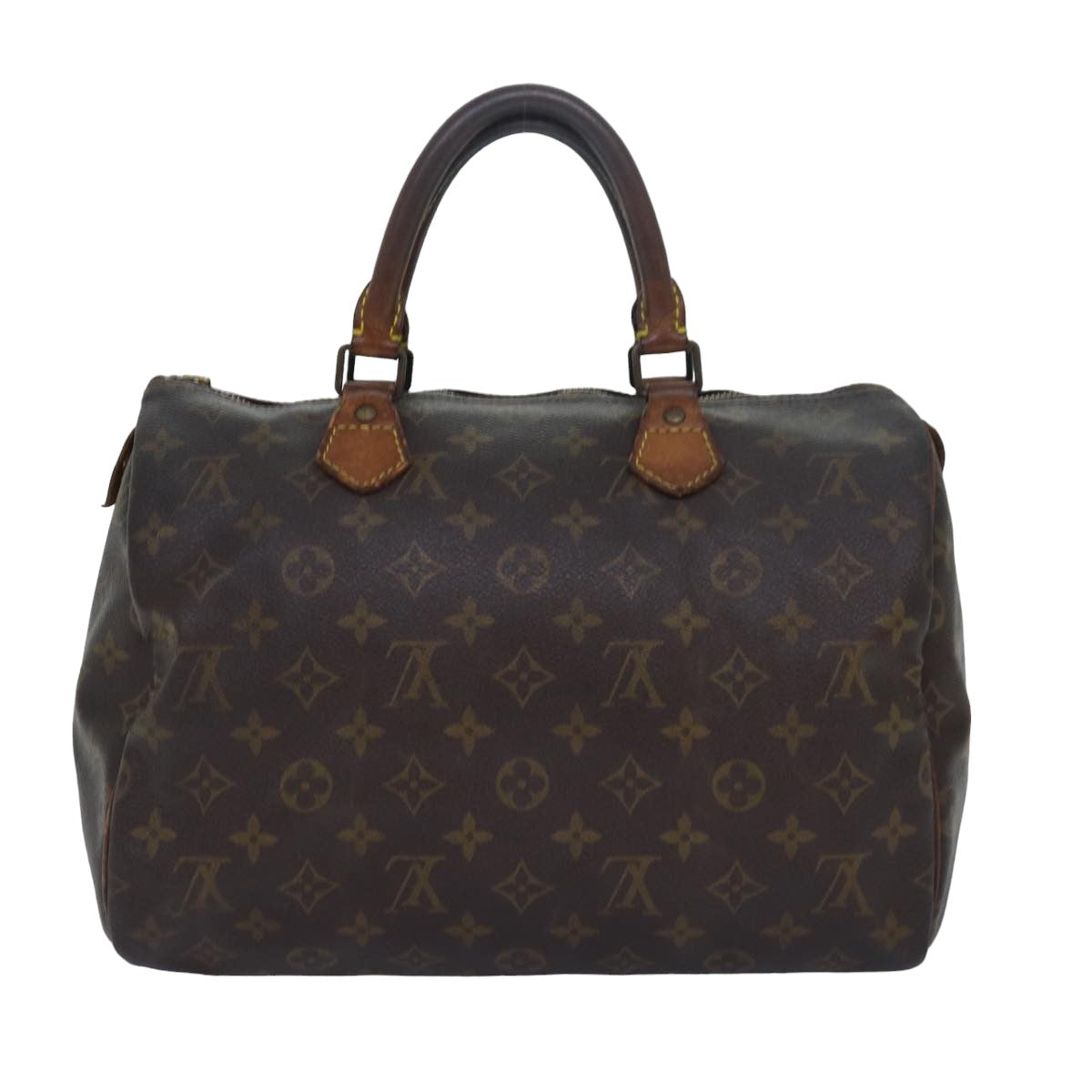 LOUIS VUITTON Monogram Speedy 30 Hand Bag M41526 LV yk13439