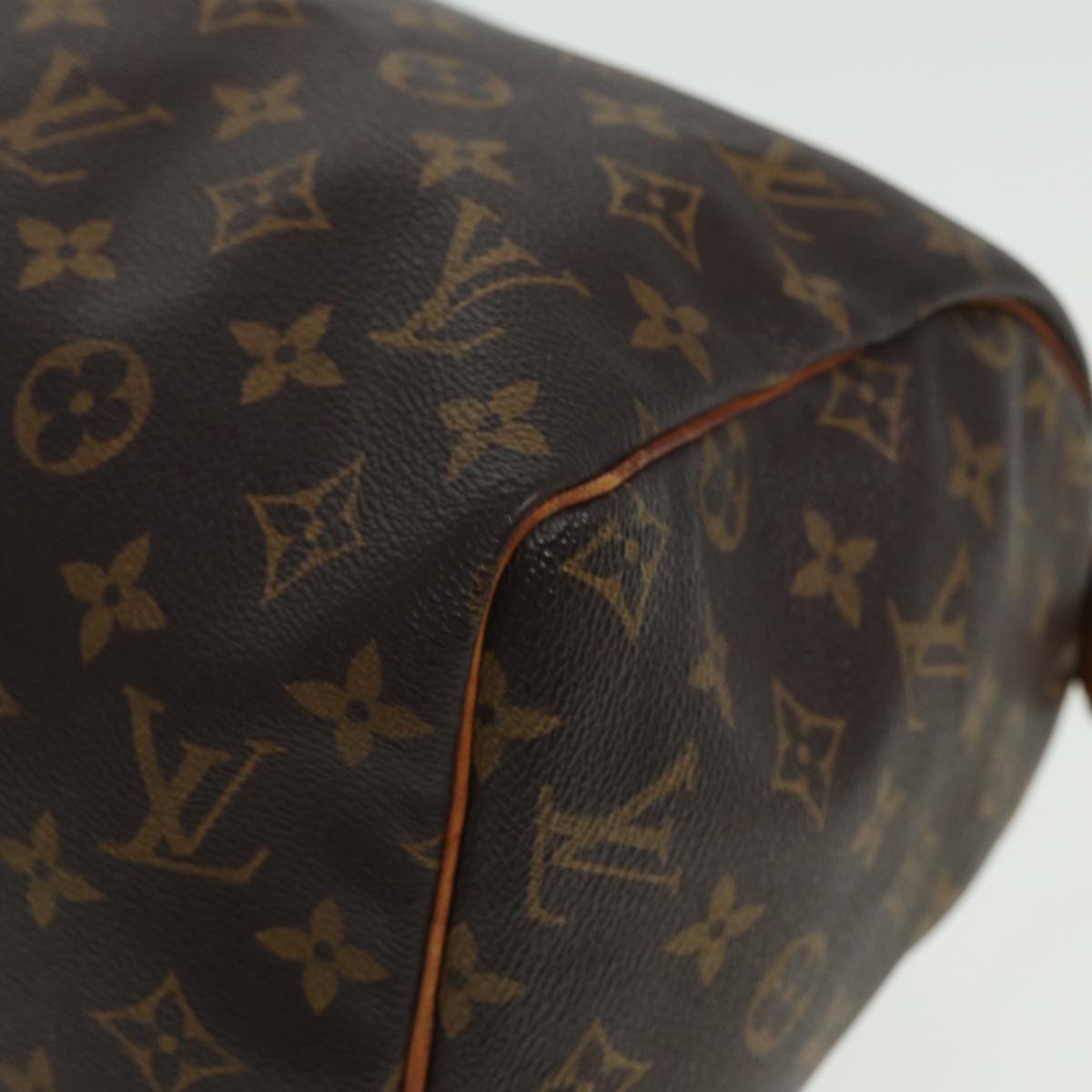 LOUIS VUITTON Monogram Speedy 30 Hand Bag M41526 LV yk13441