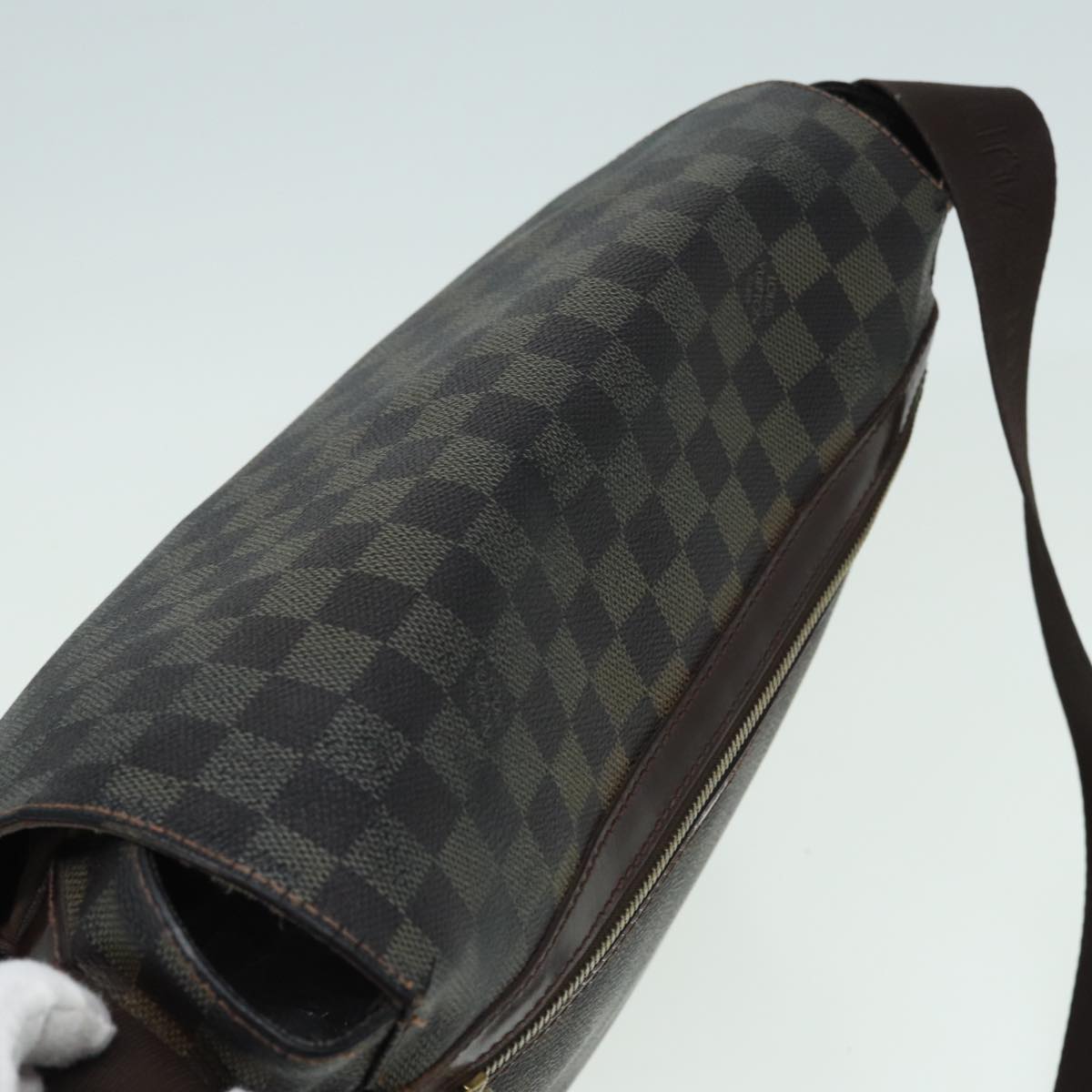 LOUIS VUITTON Damier Ebene Abbesses Shoulder Bag N45257 LV yk13447