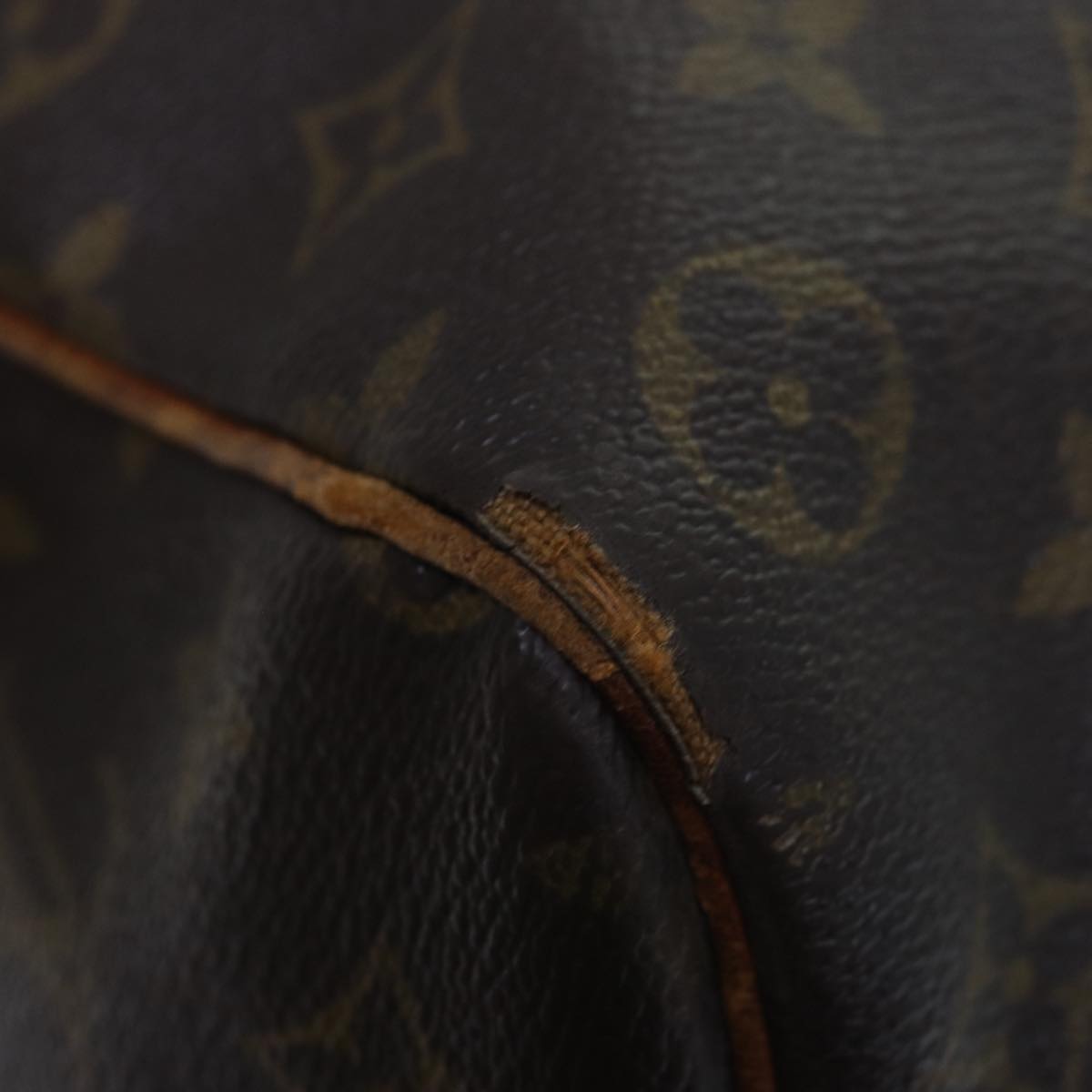 LOUIS VUITTON Monogram Keepall Bandouliere 50 Boston Bag M41416 LV