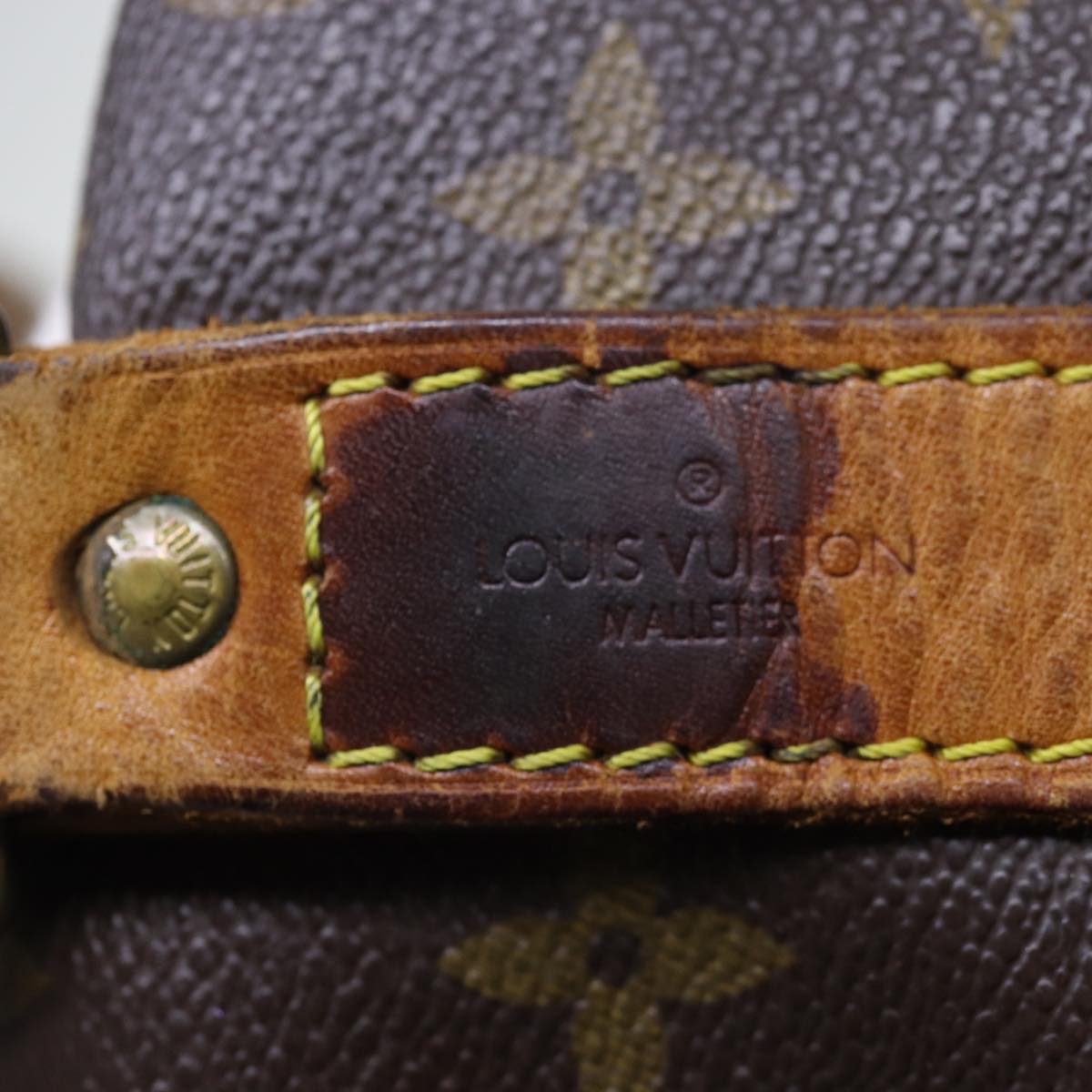 LOUIS VUITTON Monogram Keepall Bandouliere 50 Boston Bag M41416 LV