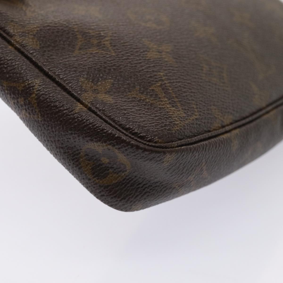LOUIS VUITTON Monogram Pochette Accessoires Pouch M51980 LV yk13460
