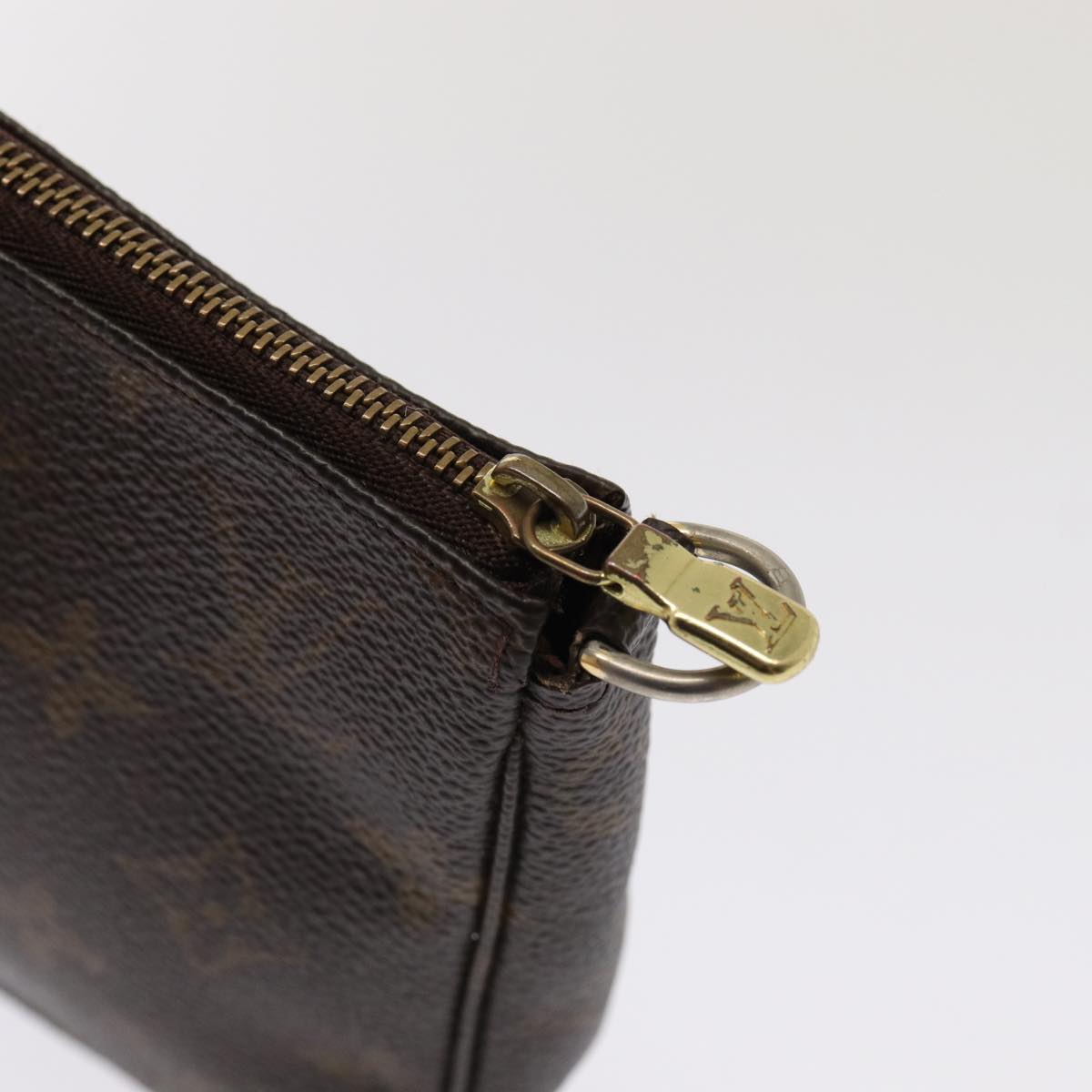 LOUIS VUITTON Monogram Pochette Accessoires Pouch M51980 LV yk13460