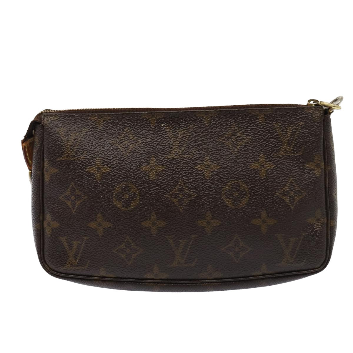 LOUIS VUITTON Monogram Pochette Accessoires Pouch M51980 LV yk13460