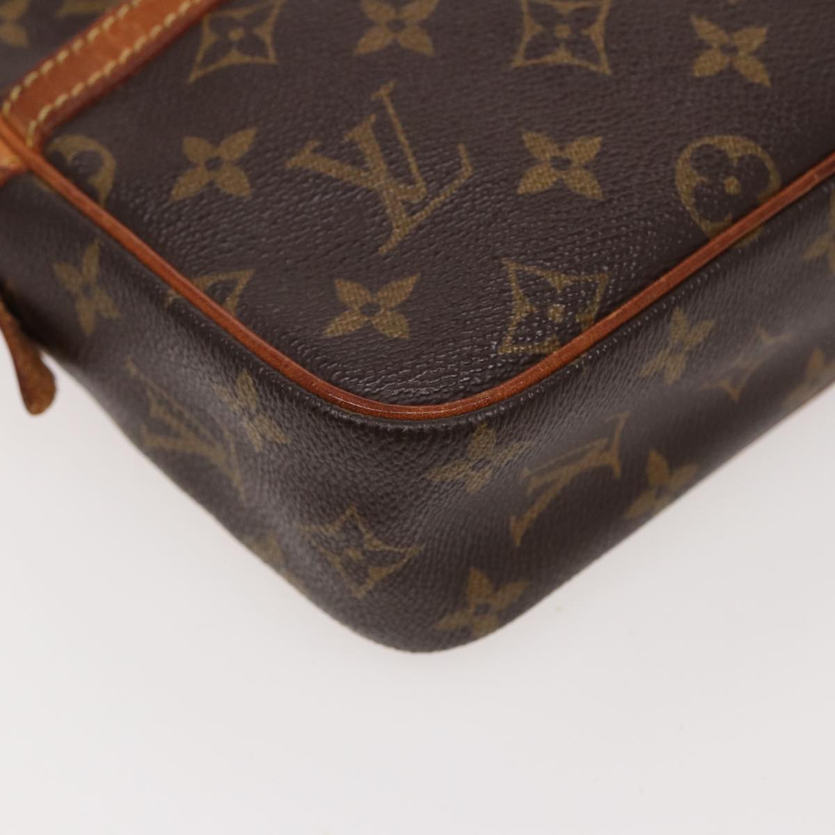 LOUIS VUITTON Monogram Compiegne 23 Clutch Bag M51847 LV yk13487