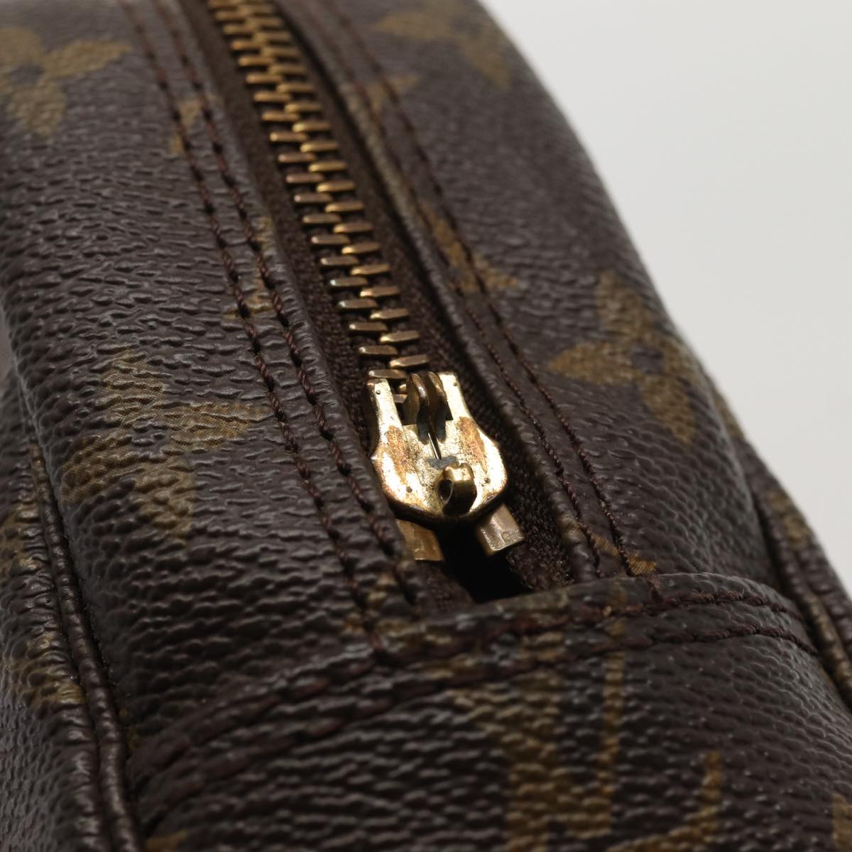 LOUIS VUITTON Monogram Trousse Toilette 23 Clutch Bag M47524 LV yk13507