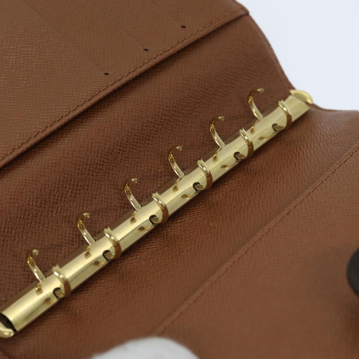 LOUIS VUITTON Monogram Agenda PM Day Planner Cover R20005 LV yk13522