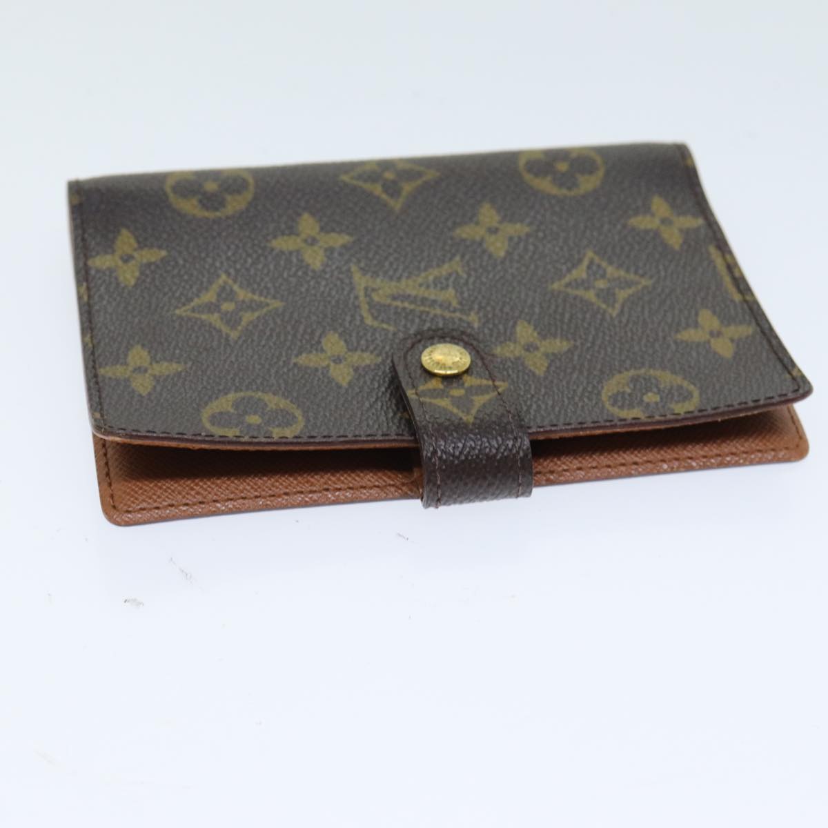 LOUIS VUITTON Monogram Agenda PM Day Planner Cover R20005 LV yk13522