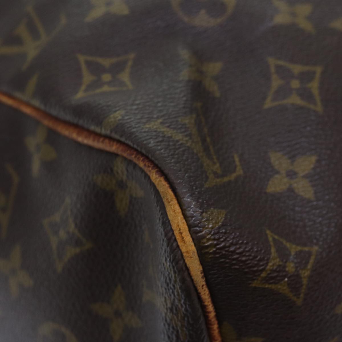 LOUIS VUITTON Monogram Sac Souple 45 Boston Bag M41624 LV yk13541