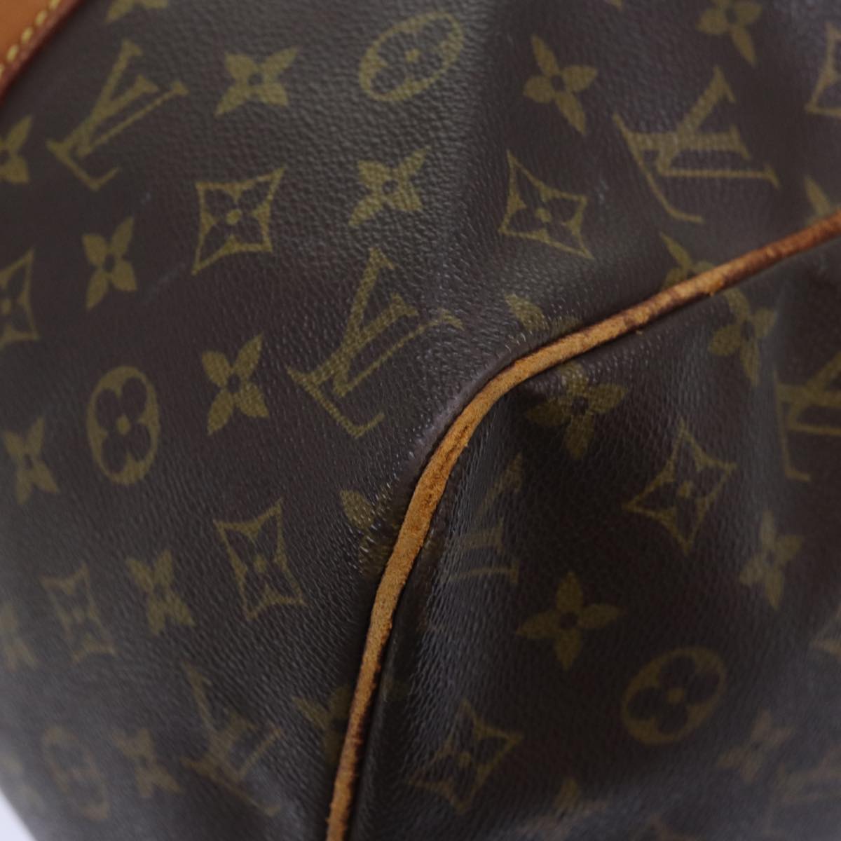LOUIS VUITTON Monogram Sac Souple 45 Boston Bag M41624 LV yk13541