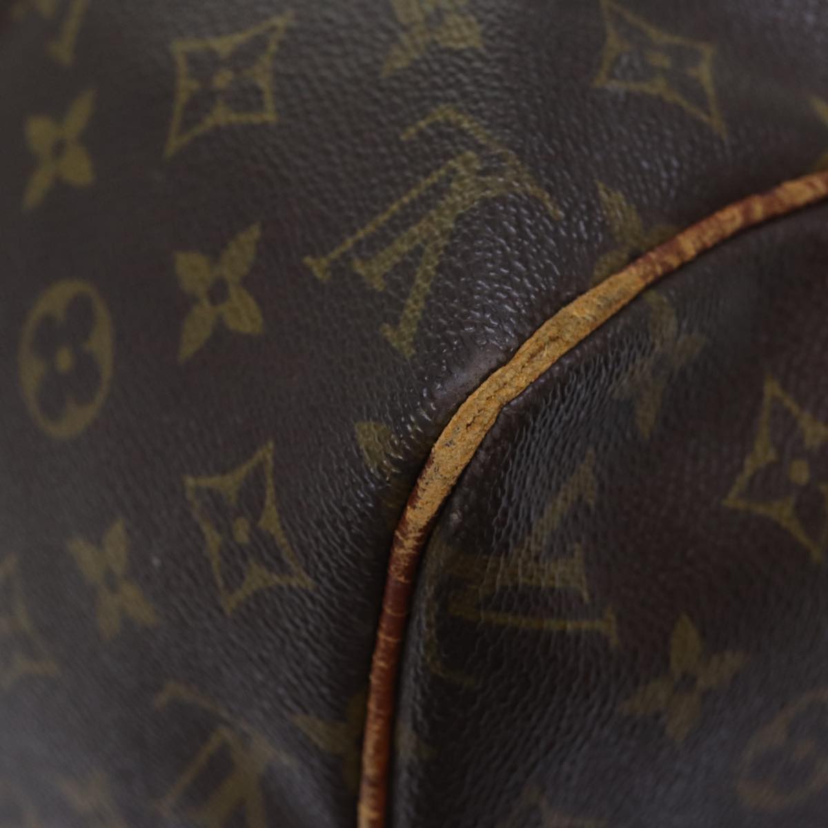 LOUIS VUITTON Monogram Sac Souple 45 Boston Bag M41624 LV yk13541