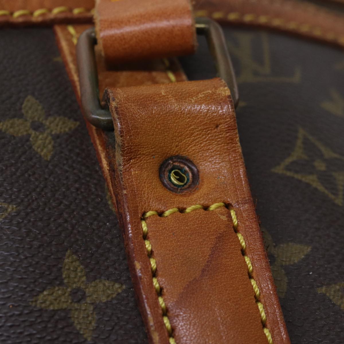 LOUIS VUITTON Monogram Sac Souple 45 Boston Bag M41624 LV yk13541