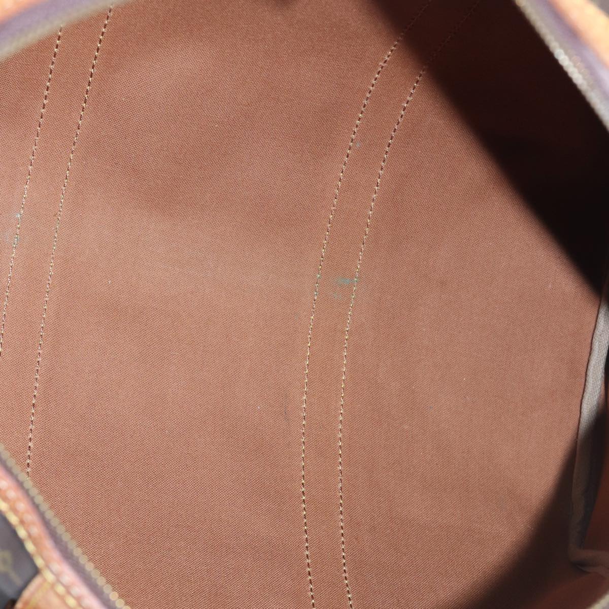 LOUIS VUITTON Monogram Sac Souple 45 Boston Bag M41624 LV yk13541