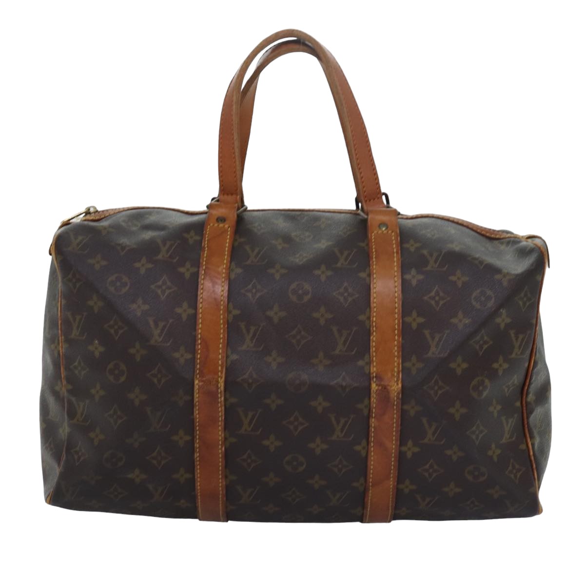 LOUIS VUITTON Monogram Sac Souple 45 Boston Bag M41624 LV yk13541