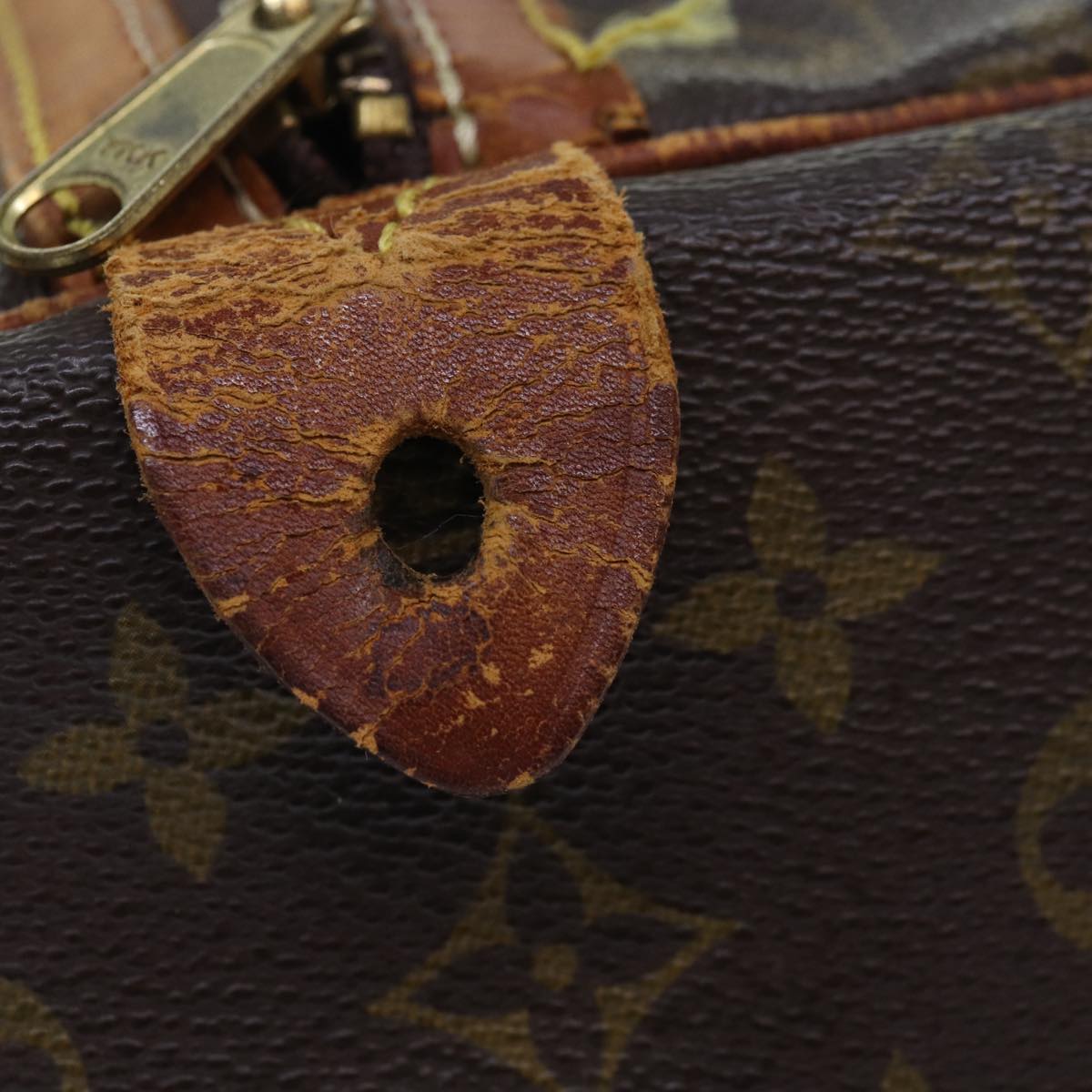 LOUIS VUITTON Monogram Sac Souple 45 Boston Bag M41624 LV yk13541