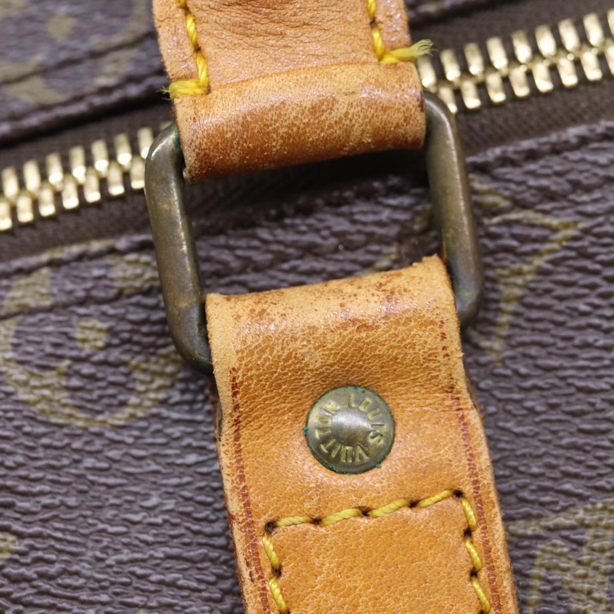 LOUIS VUITTON Monogram Keepall 45 Boston Bag M41428 LV yk13581