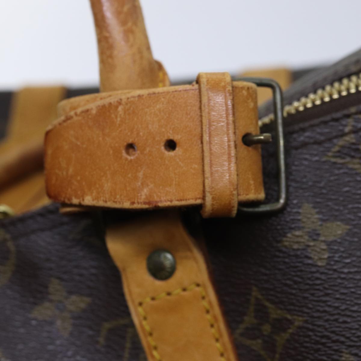 LOUIS VUITTON Monogram Keepall 45 Boston Bag M41428 LV yk13581