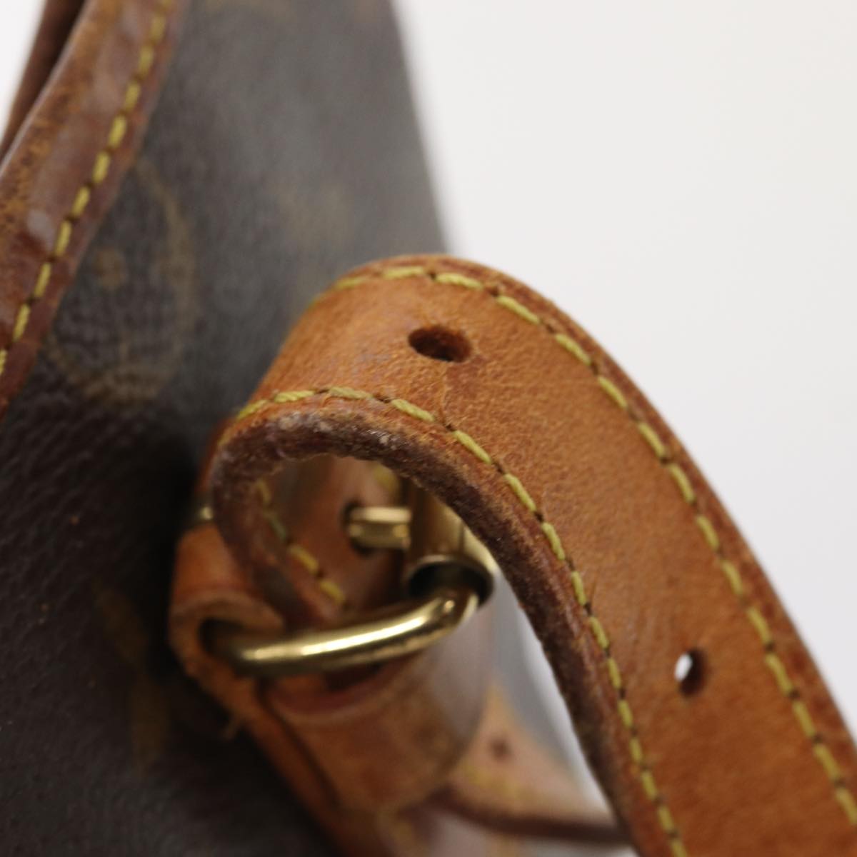 LOUIS VUITTON Monogram Bucket GM Shoulder Bag M42236 LV yk13586