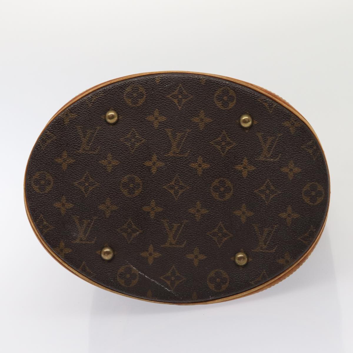 LOUIS VUITTON Monogram Bucket GM Shoulder Bag M42236 LV yk13586