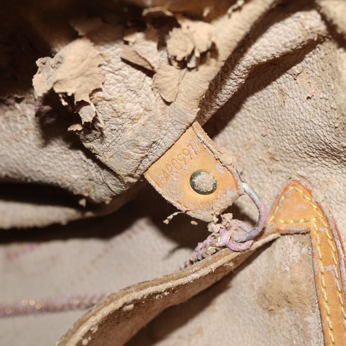 LOUIS VUITTON Monogram Bucket GM Shoulder Bag M42236 LV yk13586