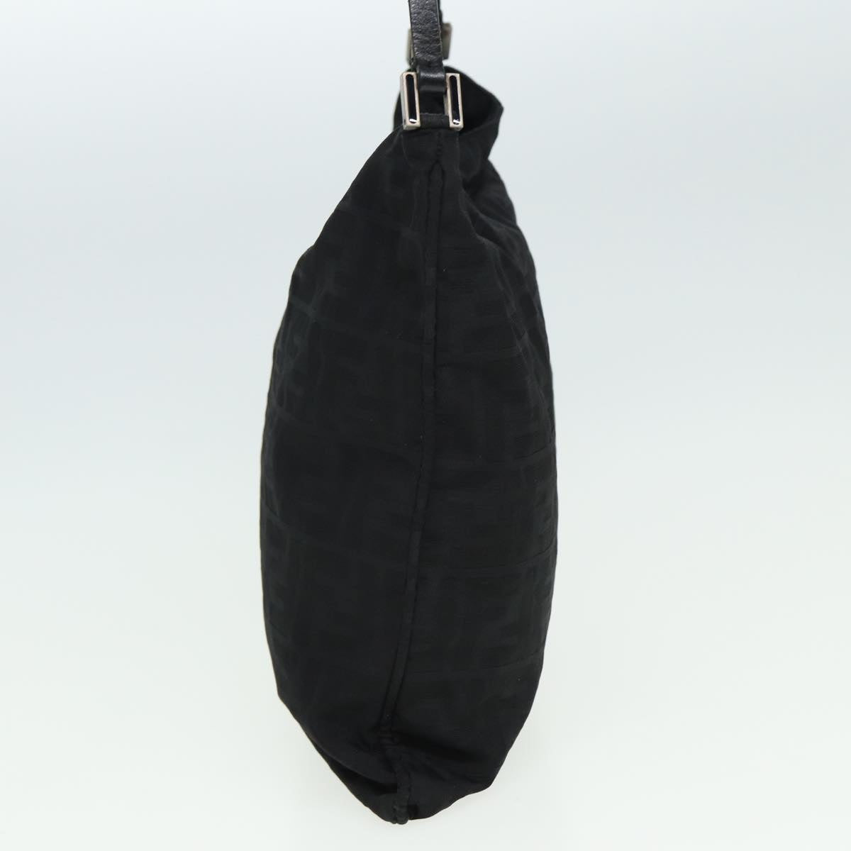 Luxury Fendi Zucca Canvas Shoulder Bag Blackyk13590