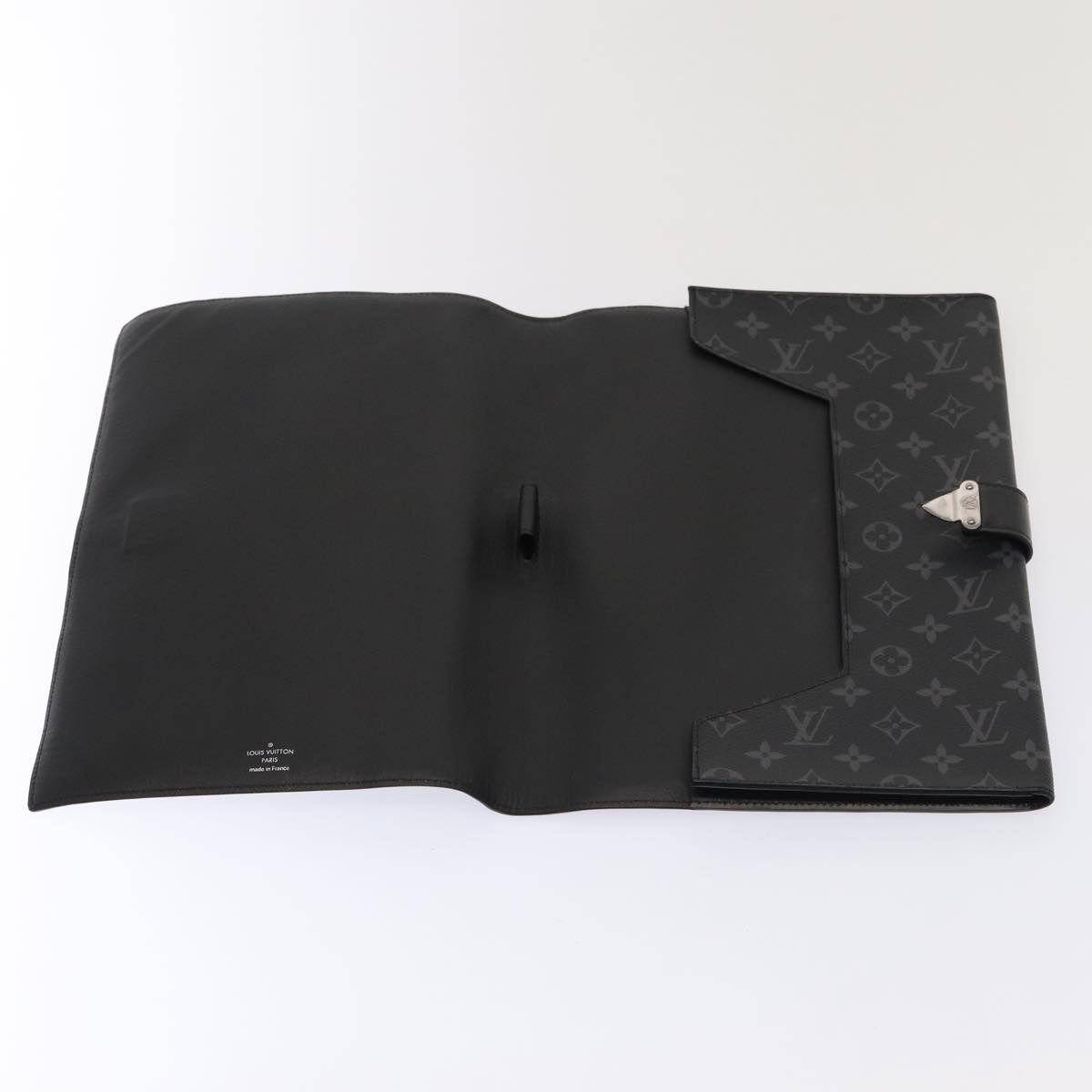 LOUIS VUITTON Monogram Eclipse Porte Documents Frank GM GI0273 LV yk13604