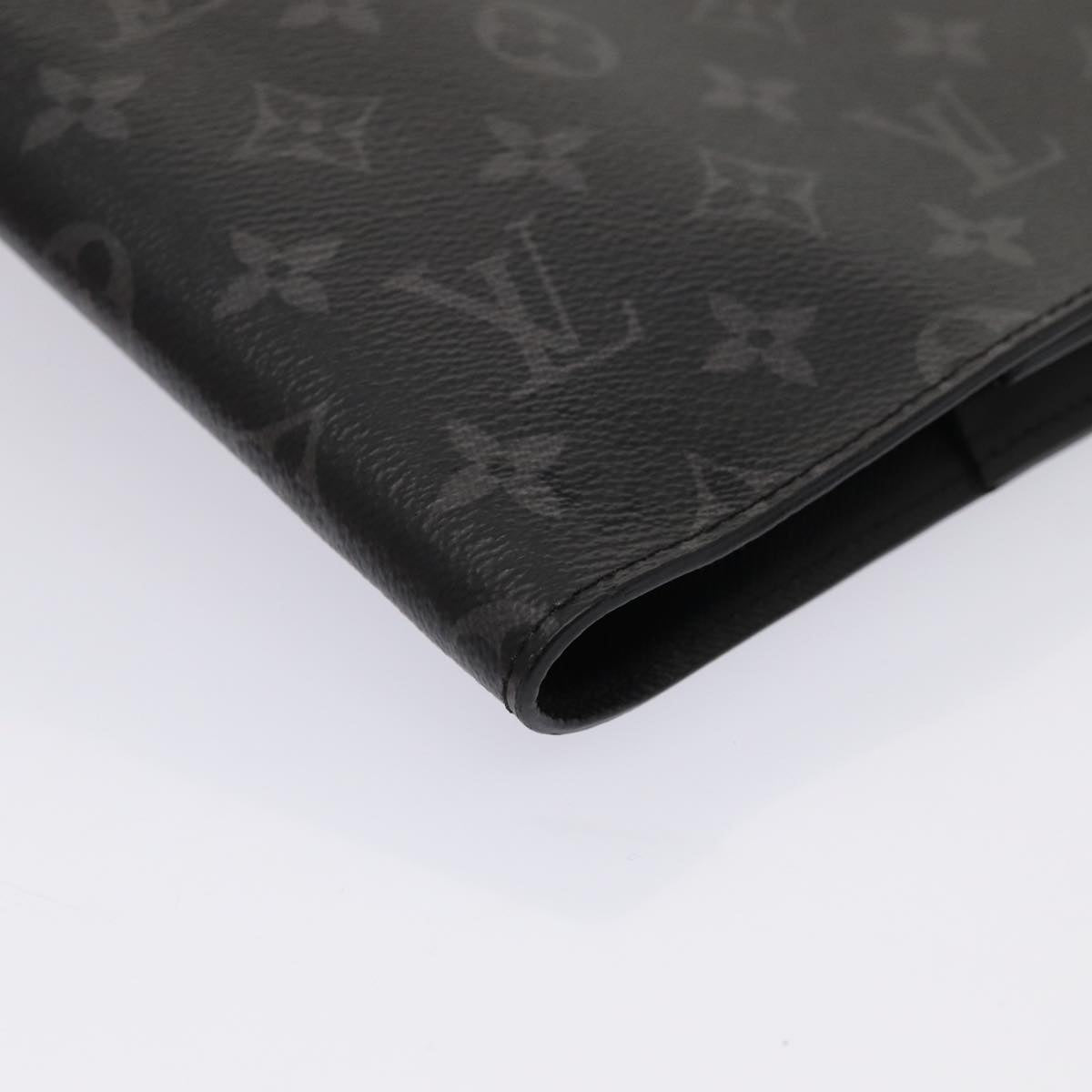 LOUIS VUITTON Monogram Eclipse Porte Documents Frank GM GI0273 LV yk13604