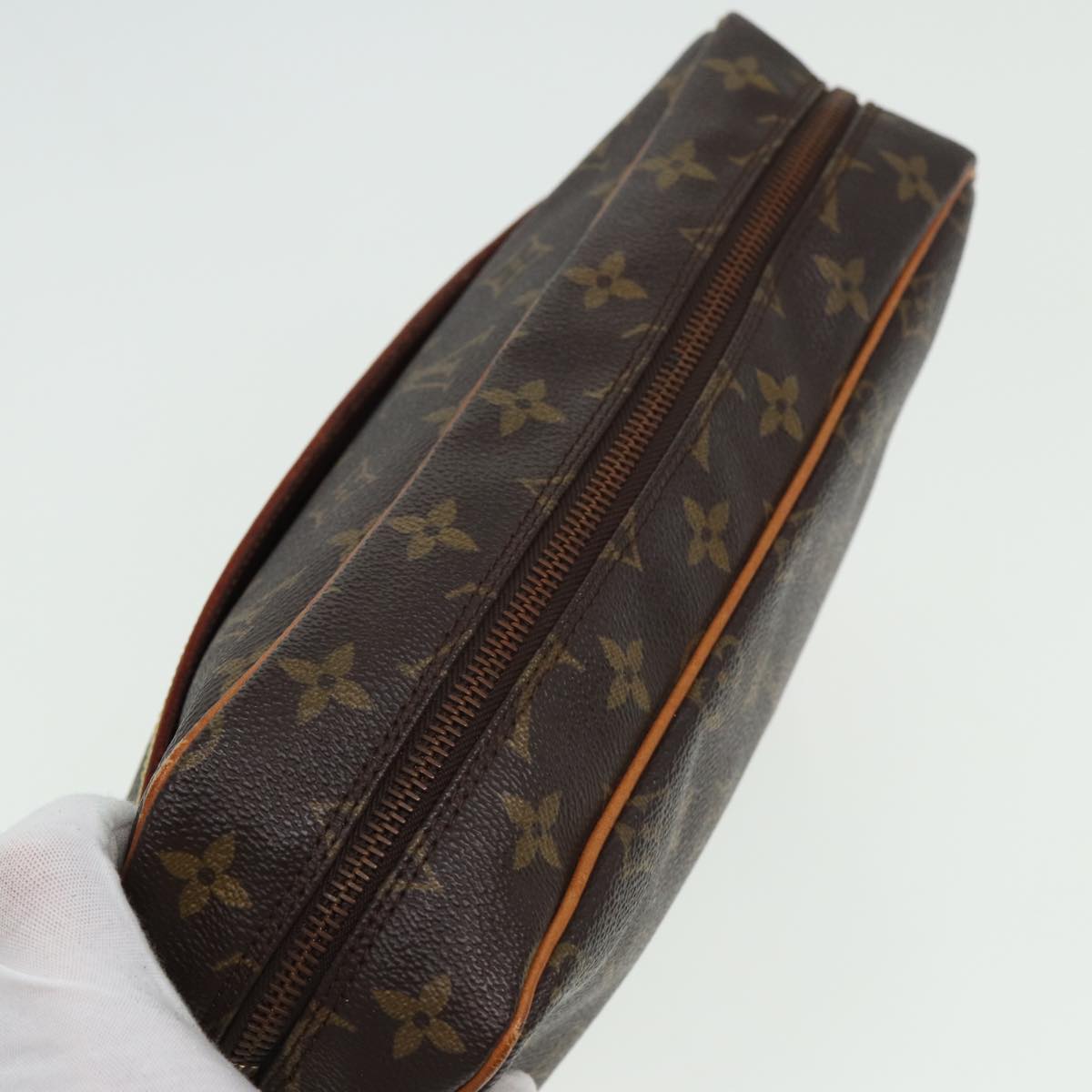 LOUIS VUITTON Monogram Compiegne 28 Clutch Bag M51845 LV yk13607