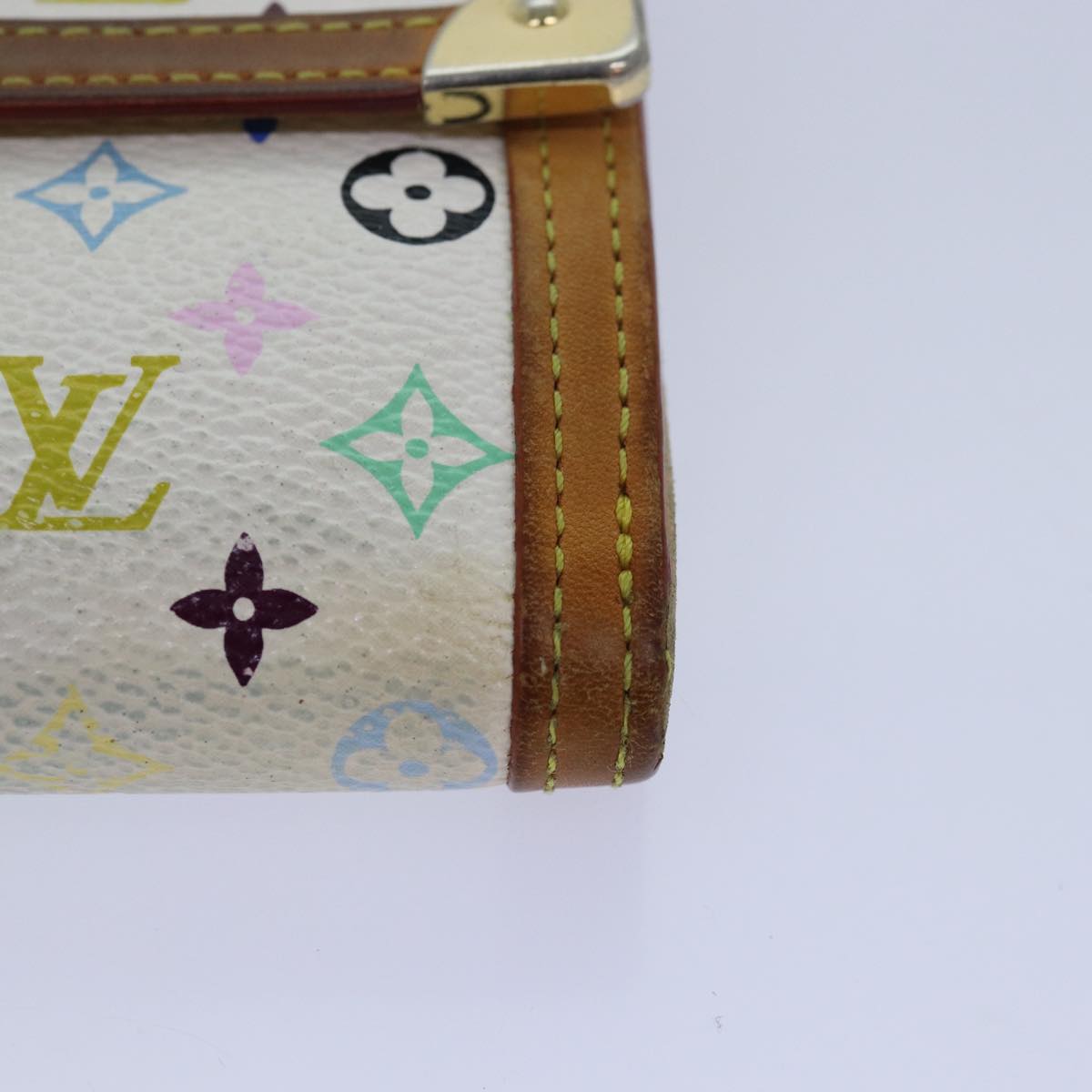LOUIS VUITTON Multicolor Porte Monnaie Billets Cartes Credit M92983 yk13657