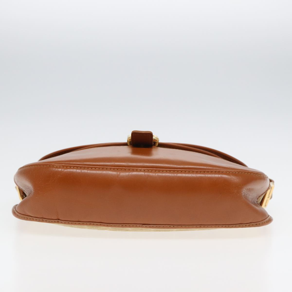 LOUIS VUITTON Monogram Mini Belanger Shoulder Bag Beige M92674 LV yk13687