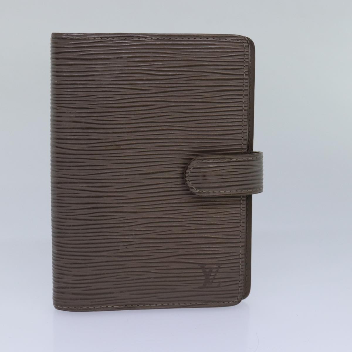 LOUIS VUITTON Epi Clutch Bag 2Set Brown Gray LV yk13696