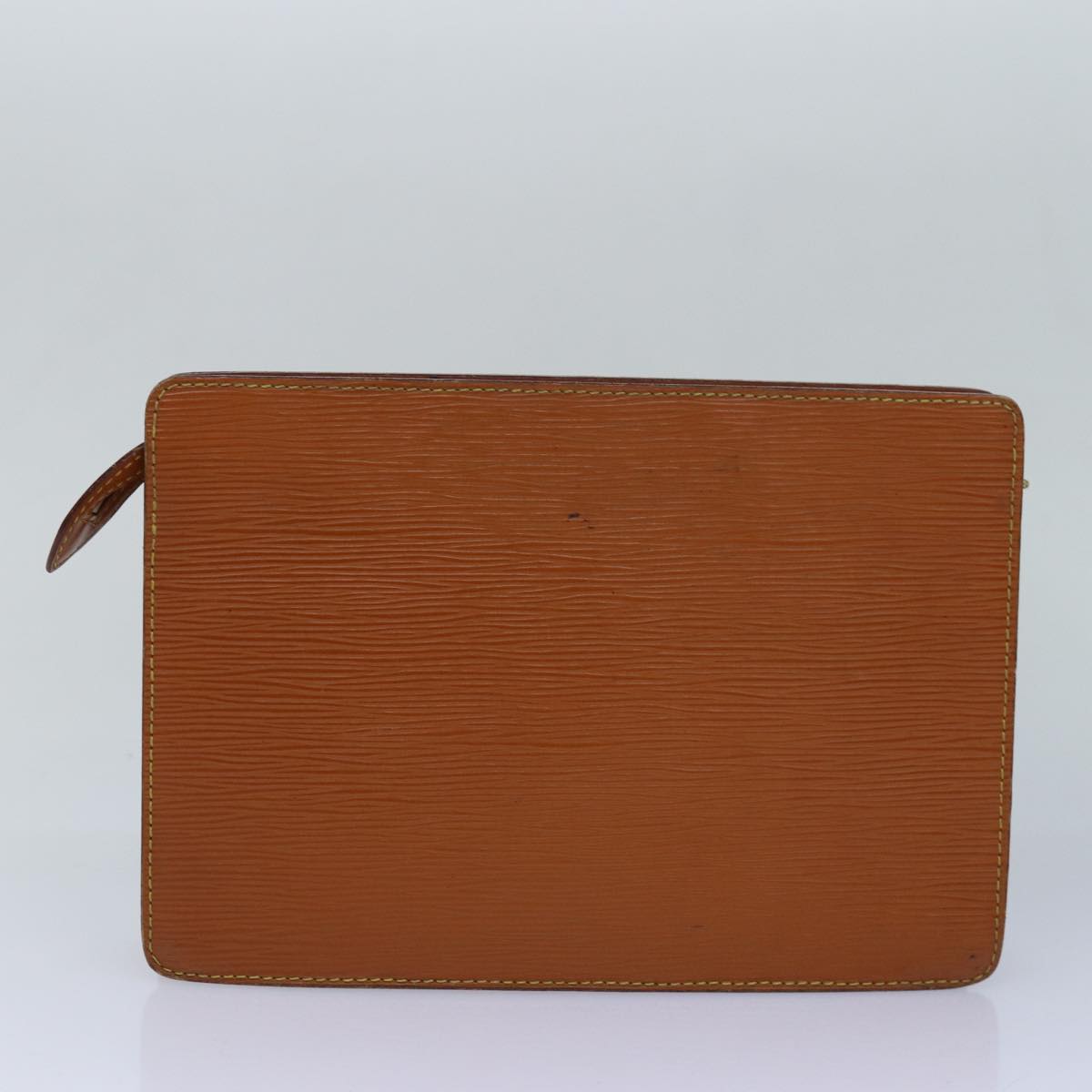 LOUIS VUITTON Epi Clutch Bag 2Set Brown Gray LV yk13696