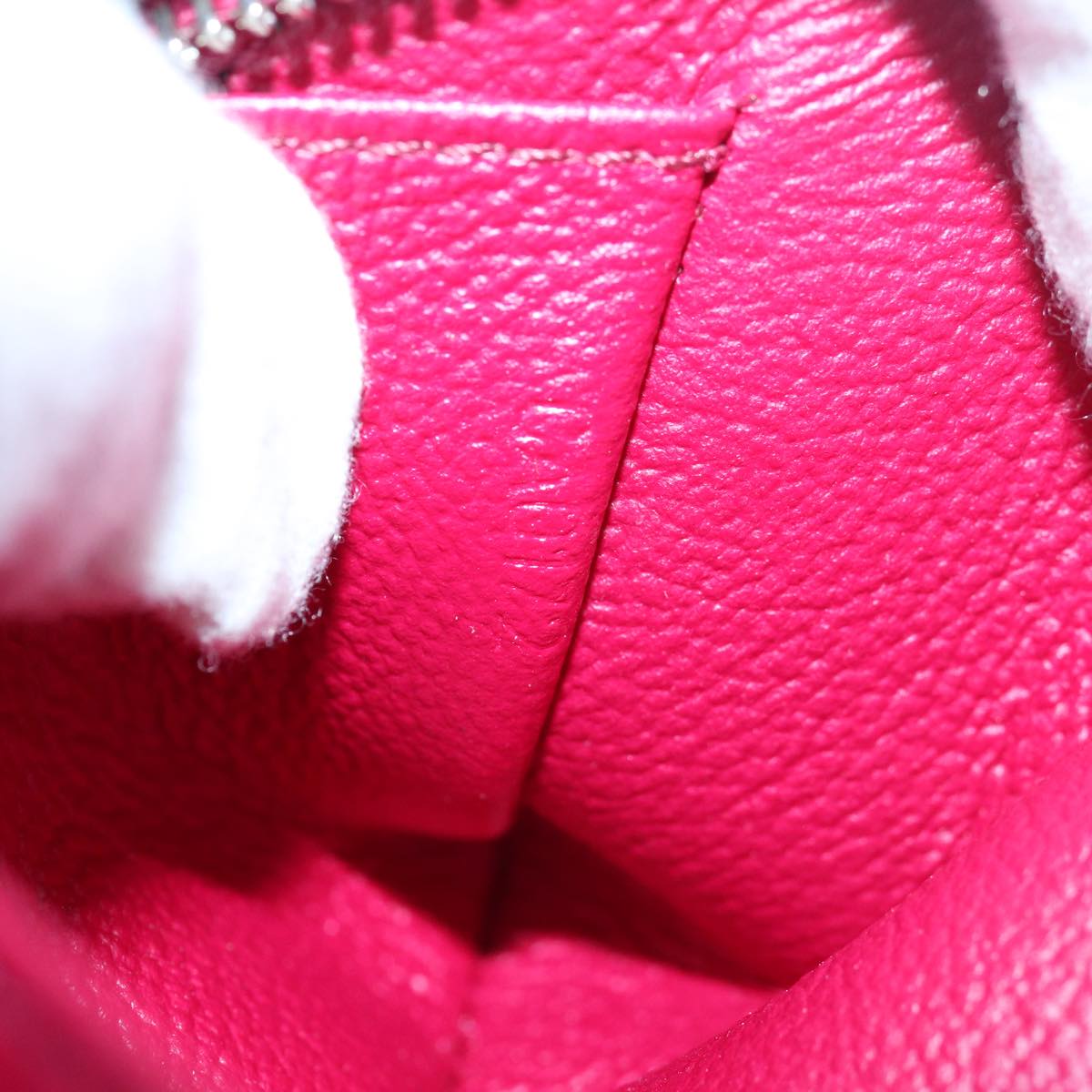 LOUIS VUITTON Epi Pochette Cosmetic PM Pouch Fuchsia M40641 LV yk13711