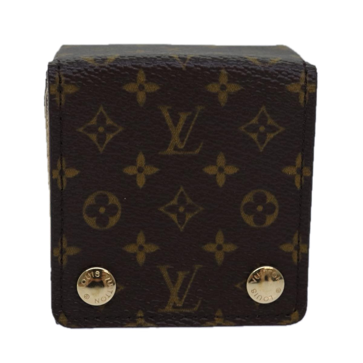 LOUIS VUITTON Monogram Jewelry Case LV yk13734