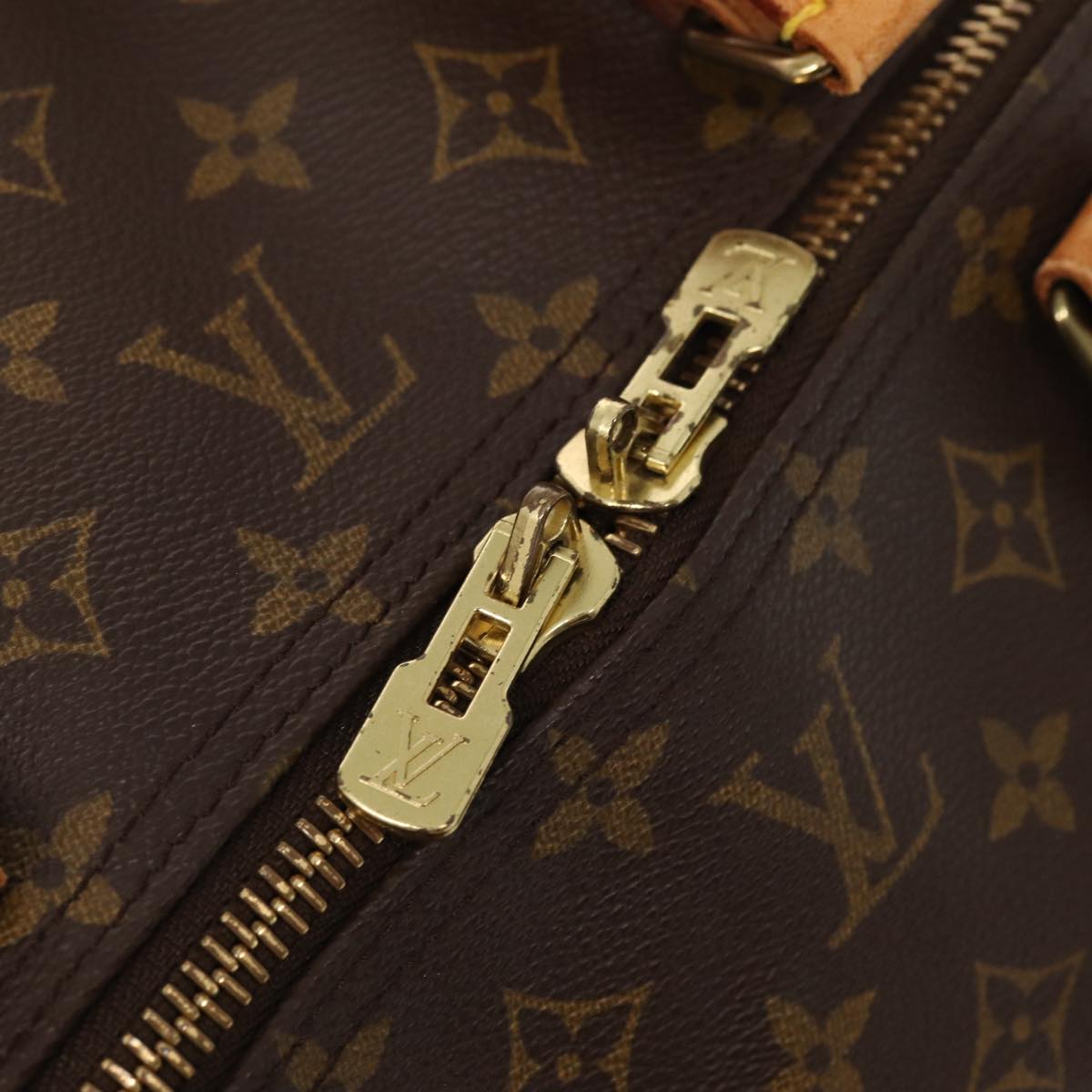 LOUIS VUITTON Monogram Keepall 60 Boston Bag M41422 LV yk13750
