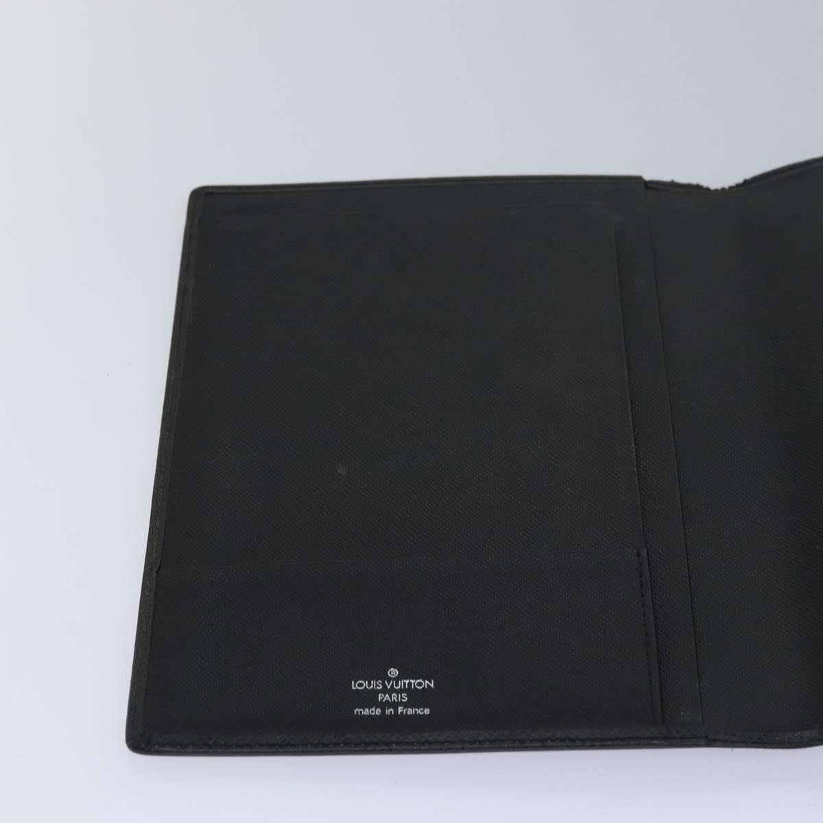 LOUIS VUITTON Taiga Agenda Bureau Day Planner Cover Ardoise R20427 yk13760