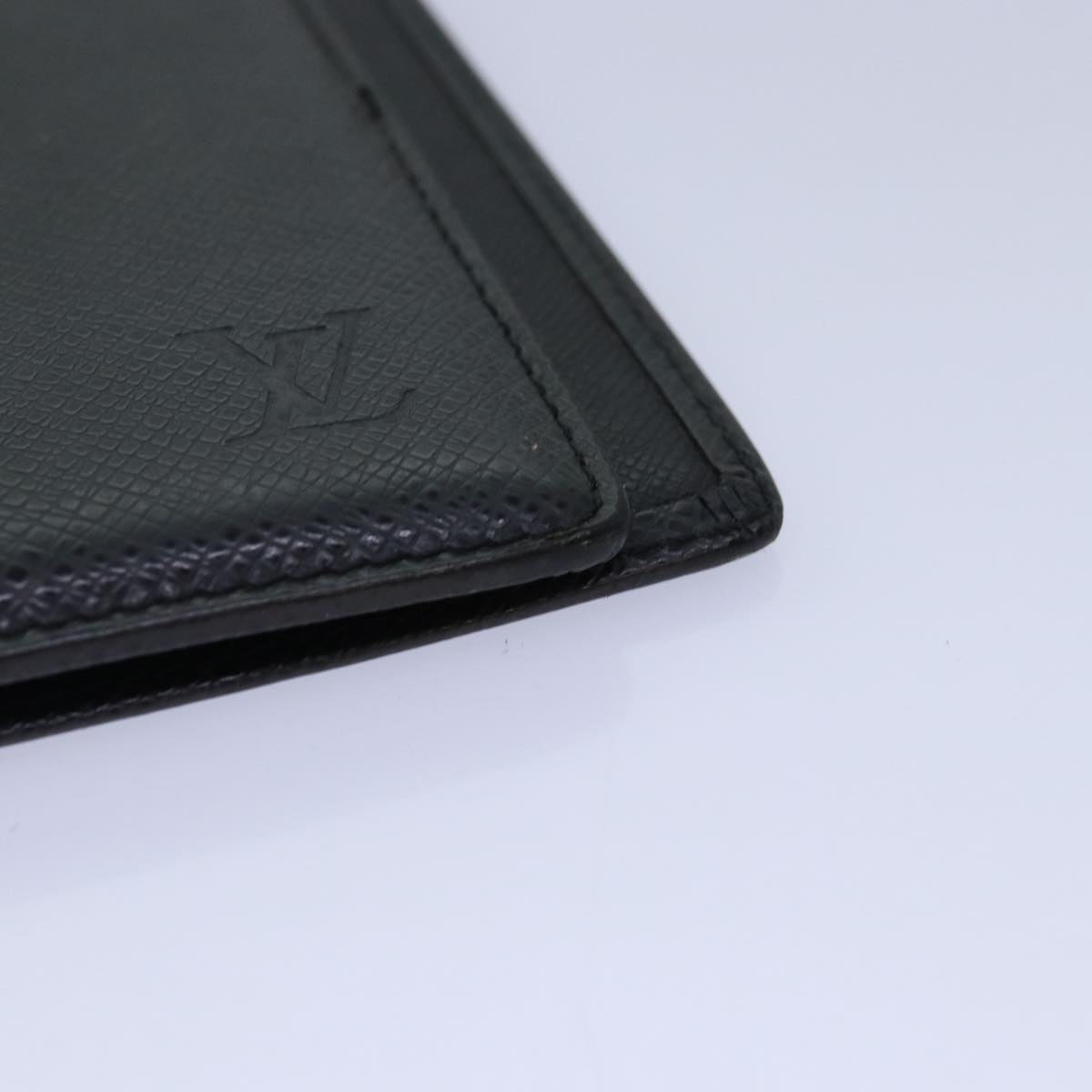 LOUIS VUITTON Taiga Agenda Bureau Day Planner Cover Ardoise R20427 yk13760