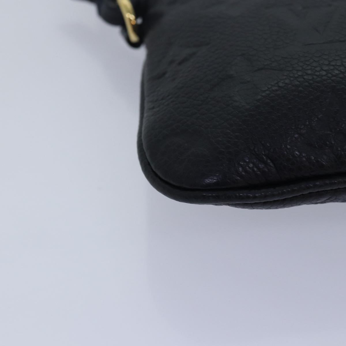 LOUIS VUITTON Monogram Empreinte Citadine PM Accessory Pouch Black yk13780