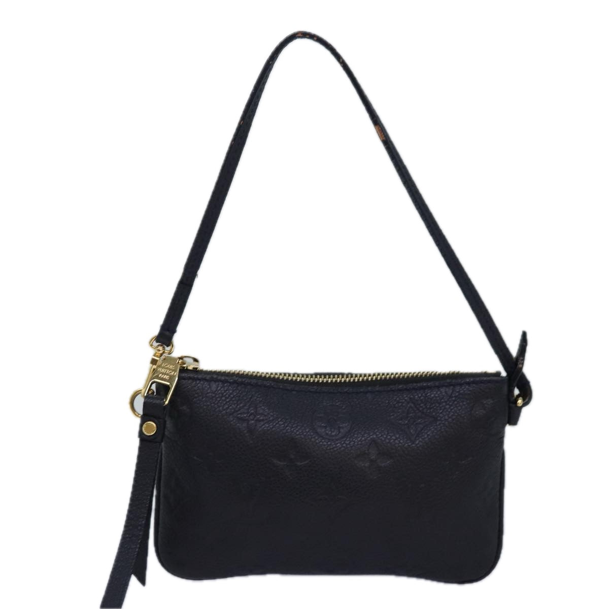 LOUIS VUITTON Monogram Empreinte Citadine PM Accessory Pouch Black yk13780