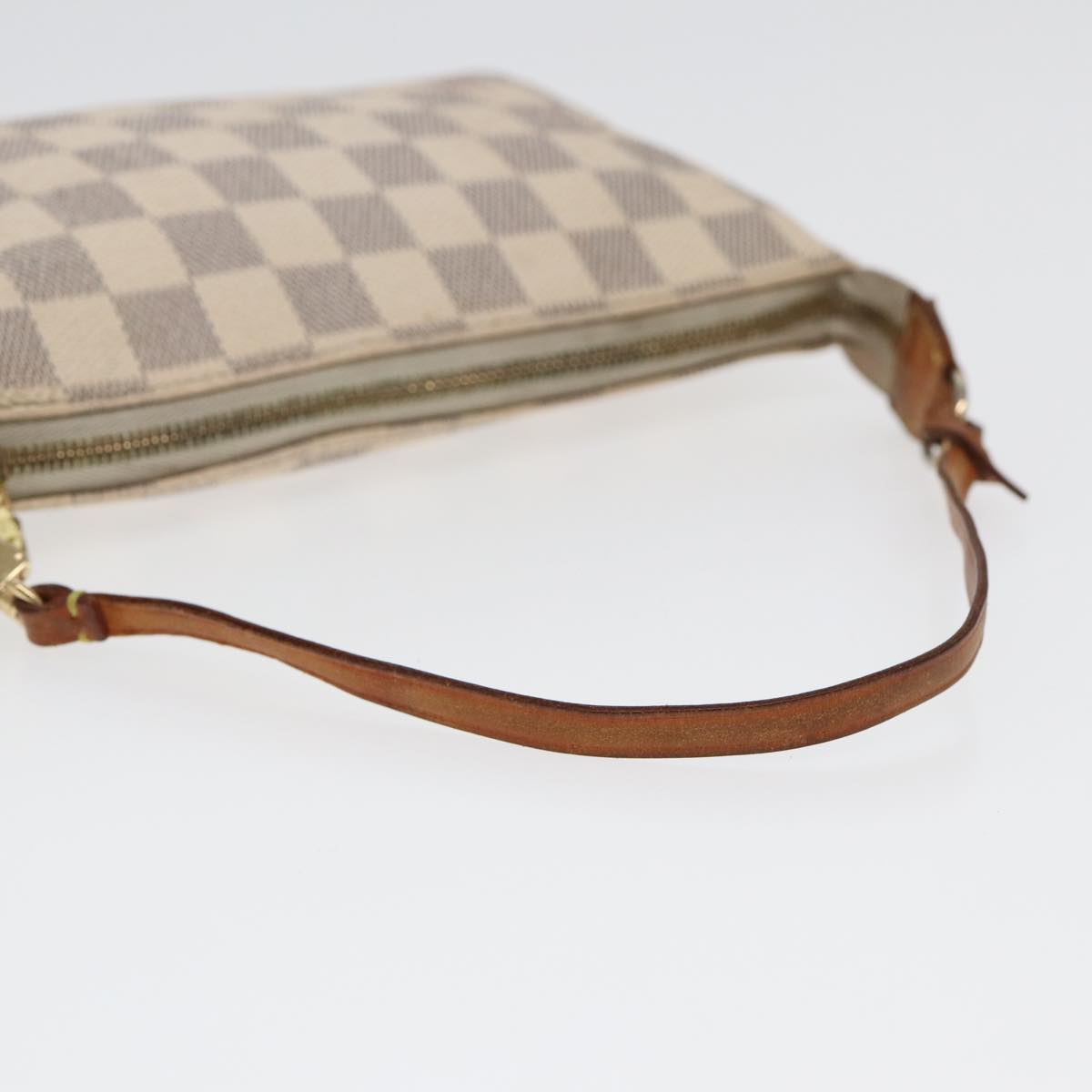 LOUIS VUITTON Damier Azur Pochette Accessoires Pouch N51986 LV yk13802