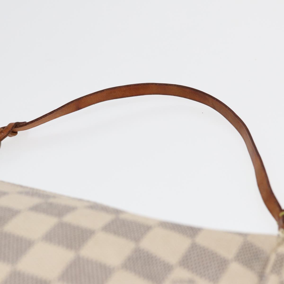 LOUIS VUITTON Damier Azur Pochette Accessoires Pouch N51986 LV yk13802