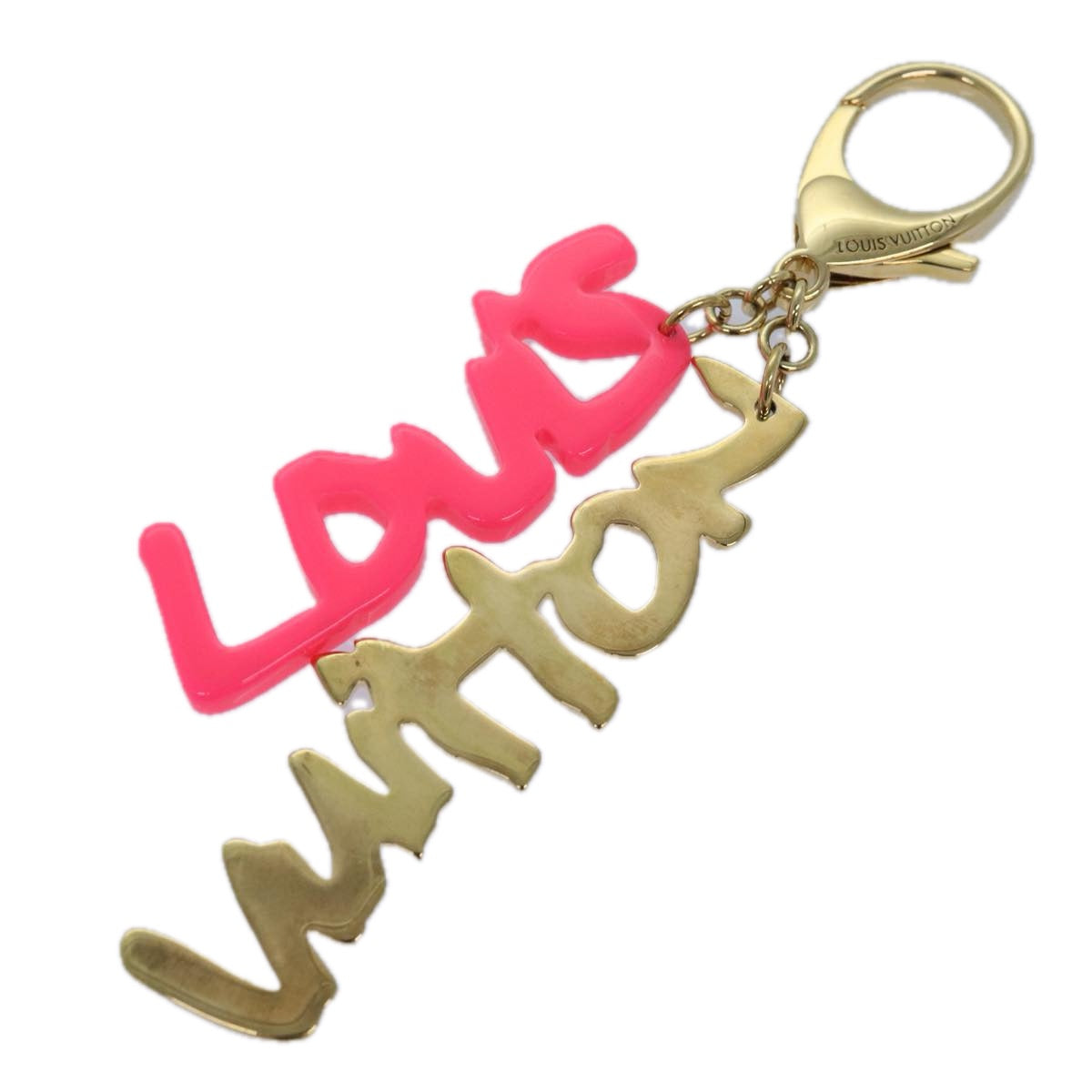 LOUIS VUITTON Bijoux Sac Graffiti Strap Fuchsia M65767 LV yk13823