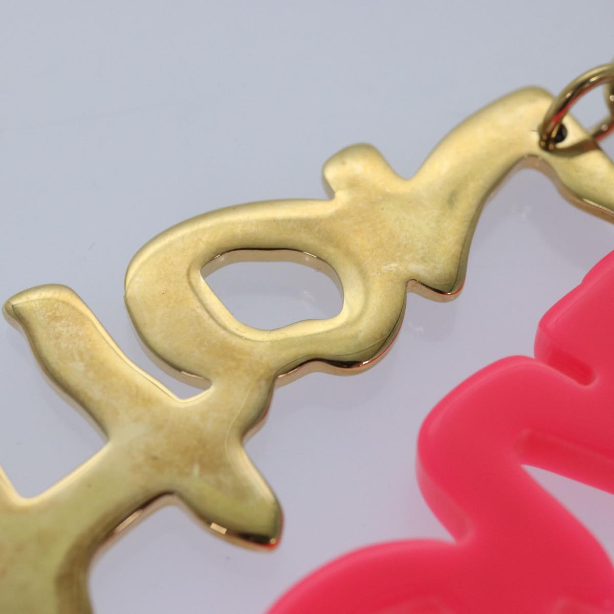 LOUIS VUITTON Bijoux Sac Graffiti Strap Fuchsia M65767 LV yk13823